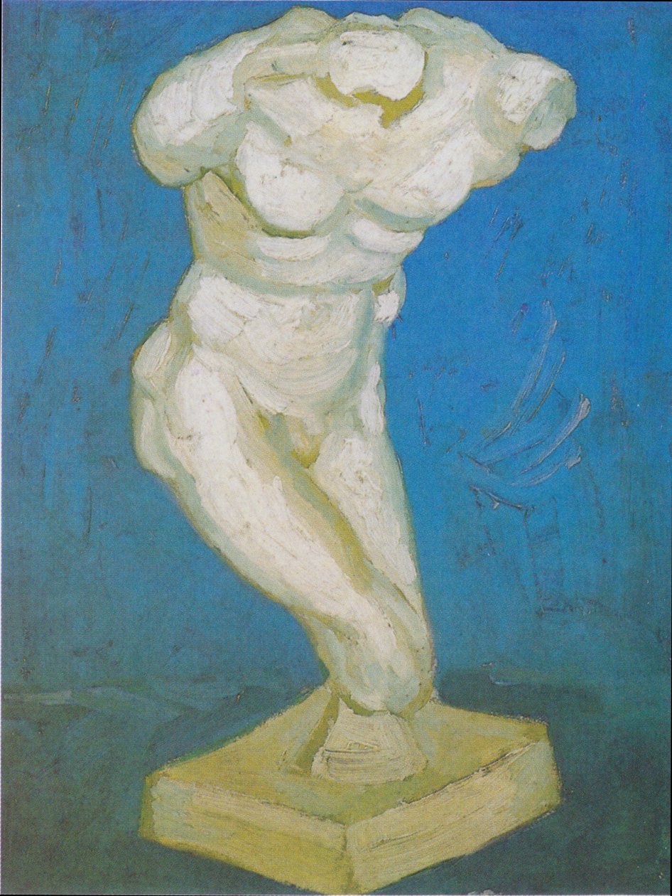 Gips torso (hann) av Vincent van Gogh