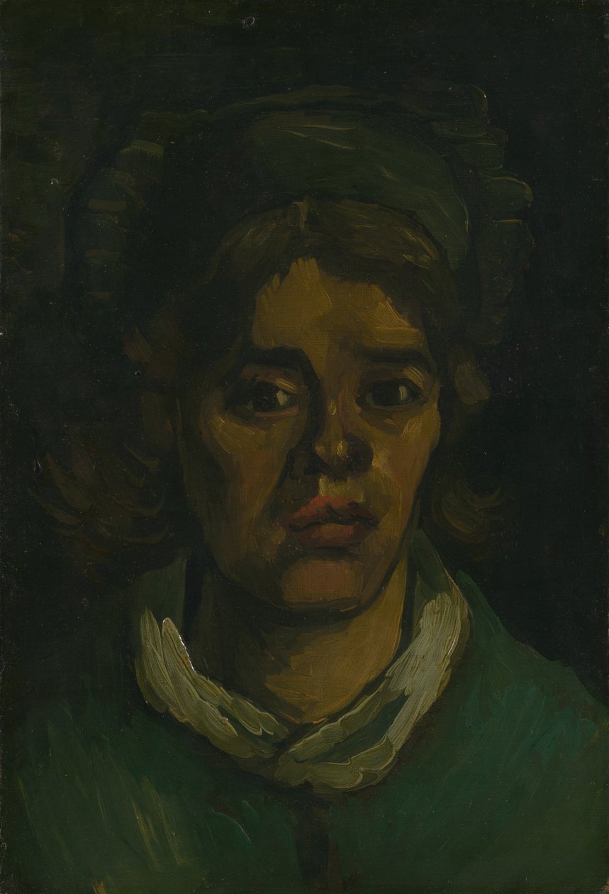 Hodet til en kvinne av Vincent van Gogh
