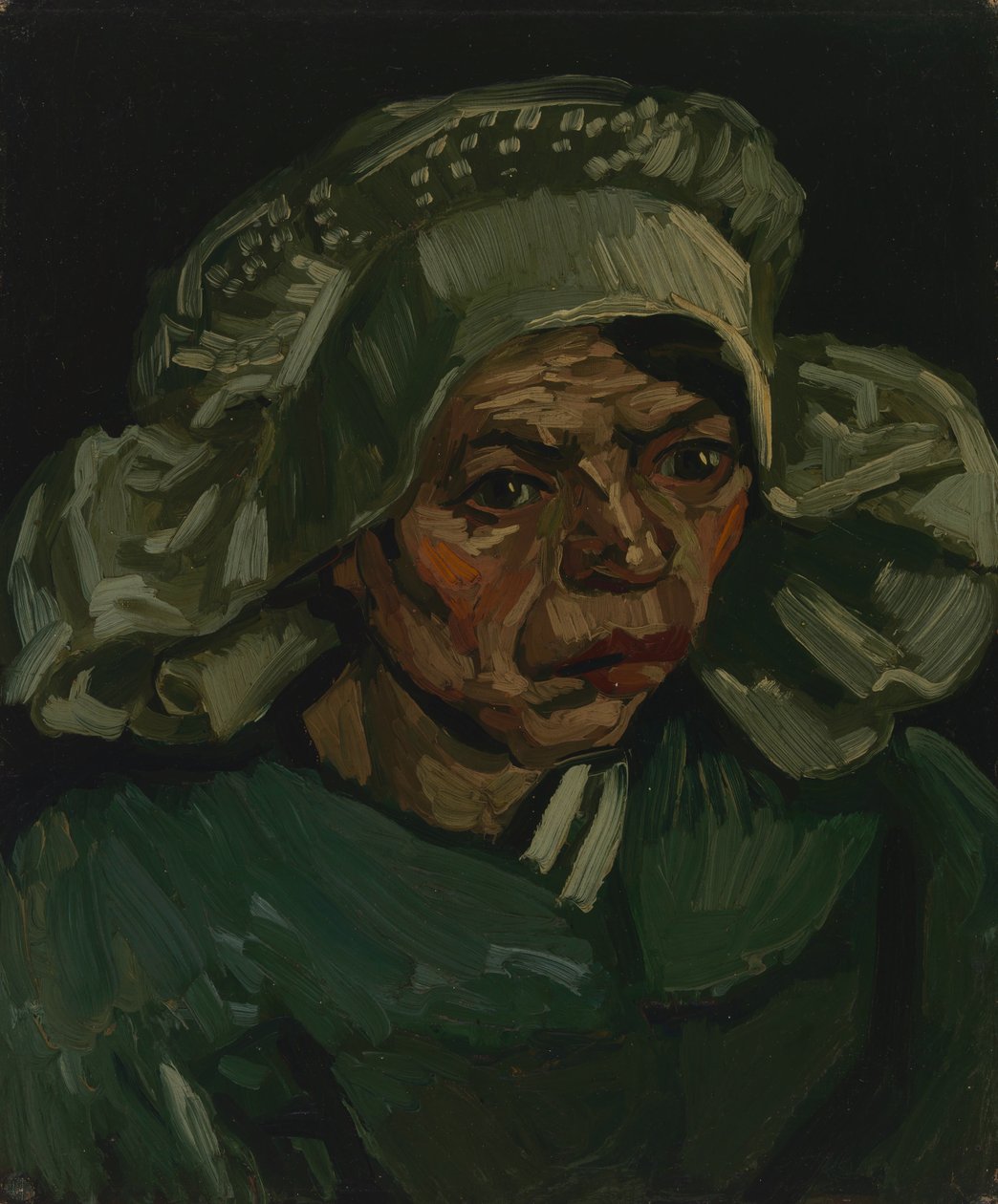 Hodet til en kvinne av Vincent van Gogh