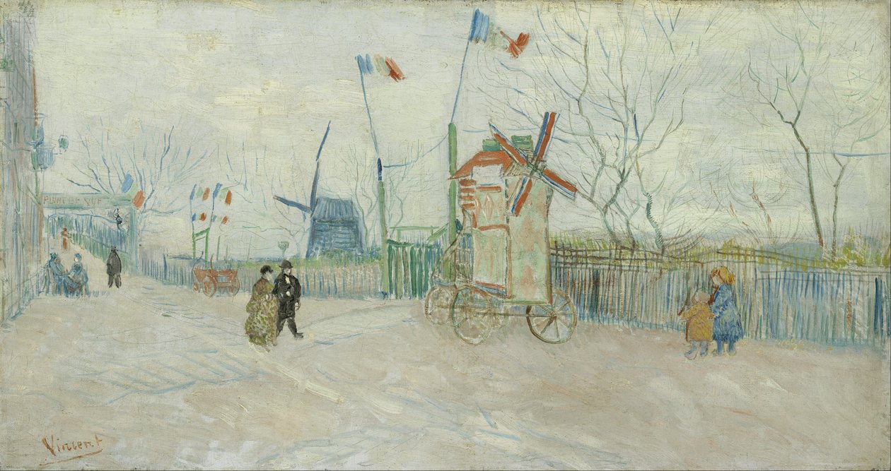 Impasse des Deux Frères av Vincent van Gogh