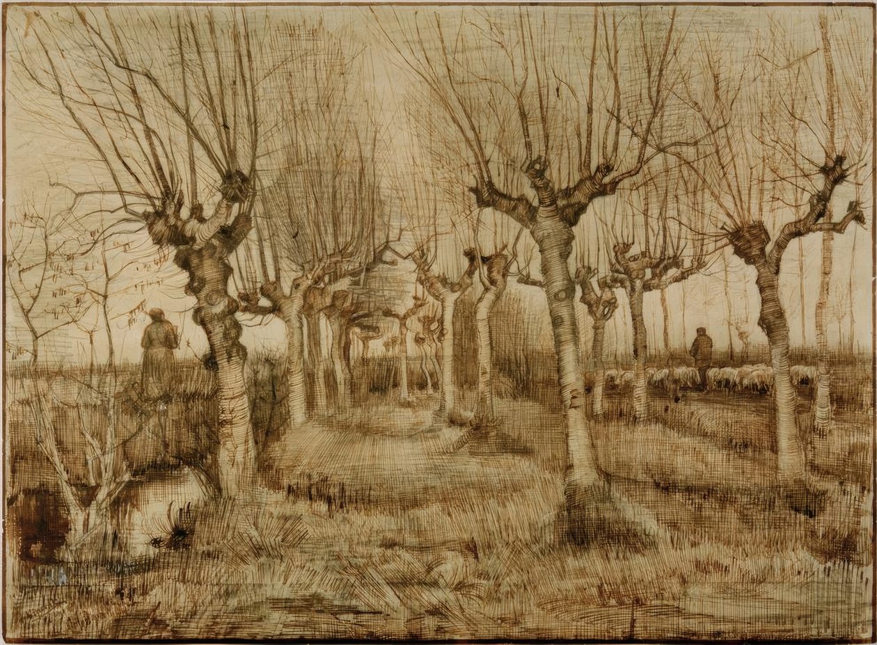Pollarde vier av Vincent van Gogh