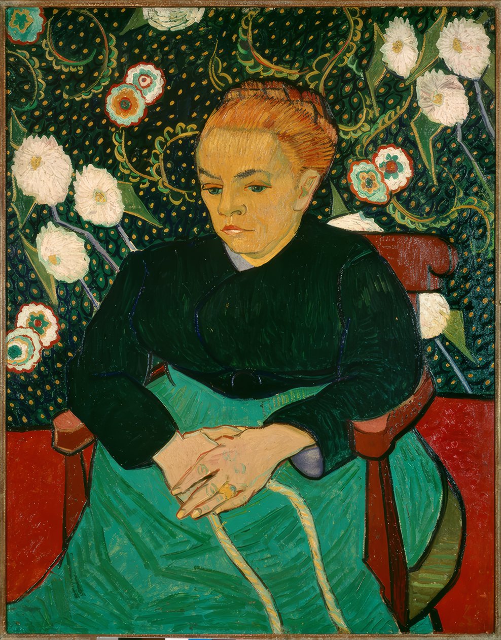 The Lullaby (Augustine Roulin) av Vincent van Gogh