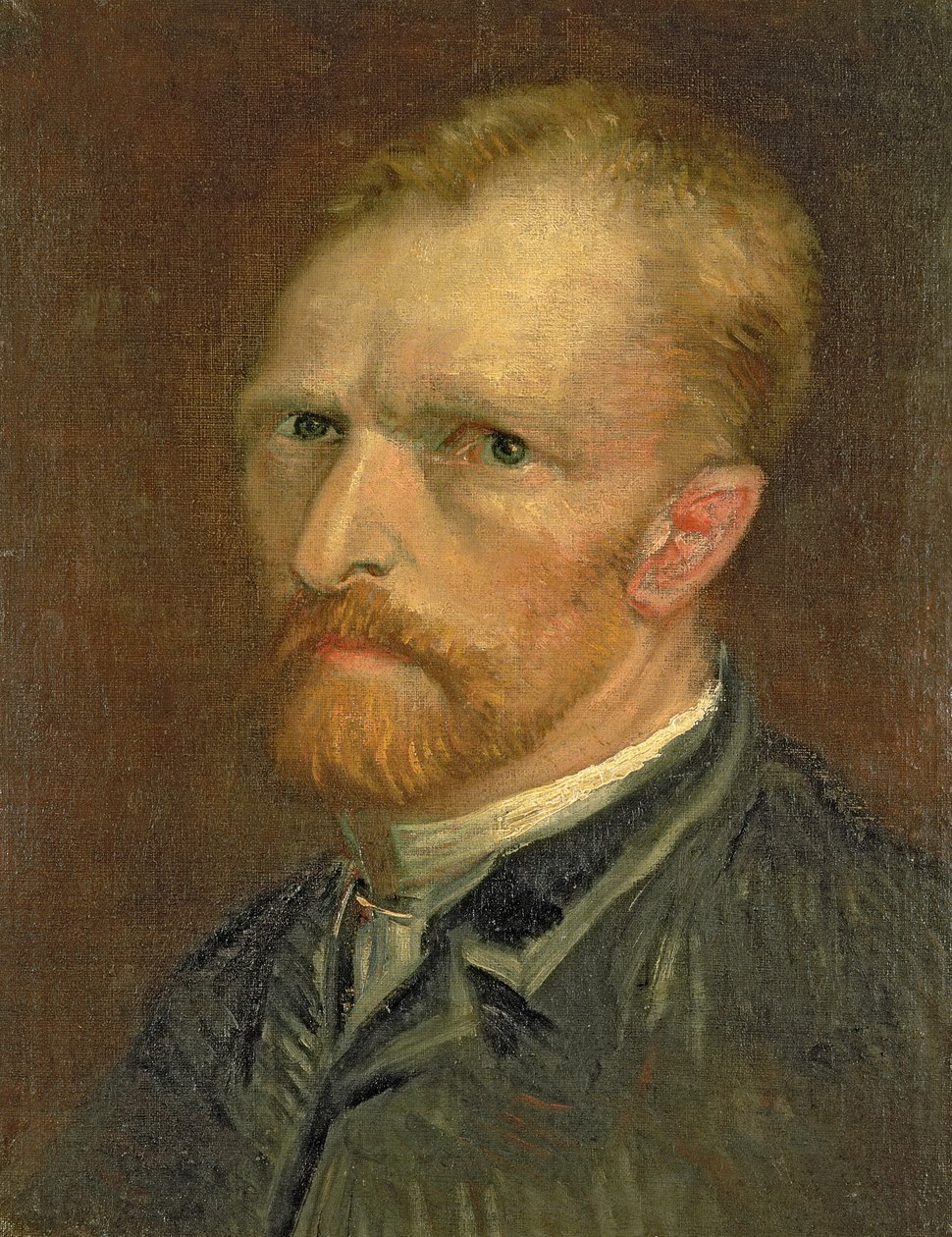 Selvportrett, 1886 av Vincent van Gogh
