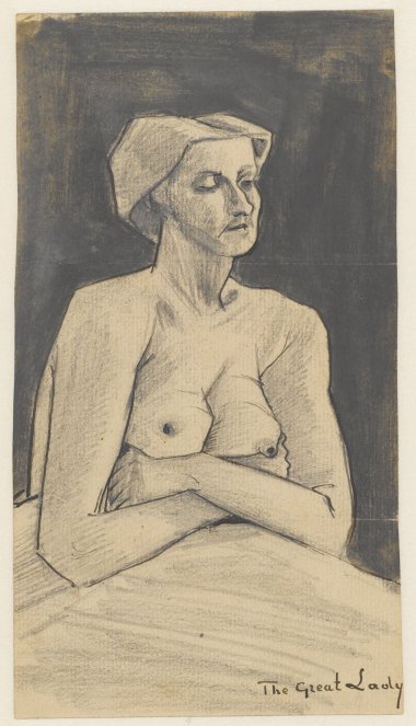 The Great Lady (OF-, JH128) .png av Vincent van Gogh