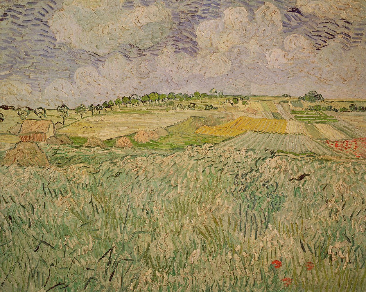 Sletten i Auvers, 1890 av Vincent van Gogh