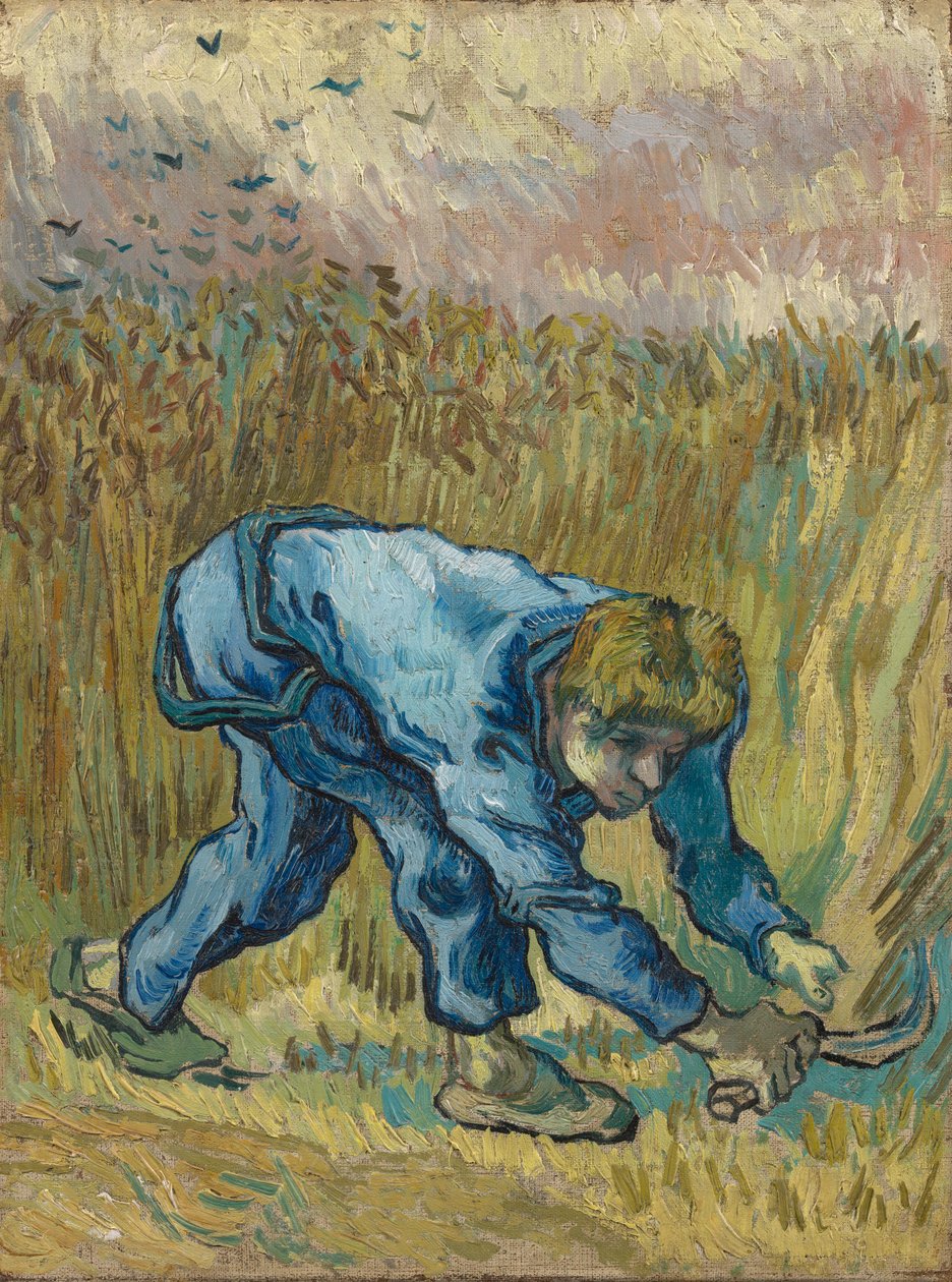 The Reaper (after Millet) av Vincent van Gogh
