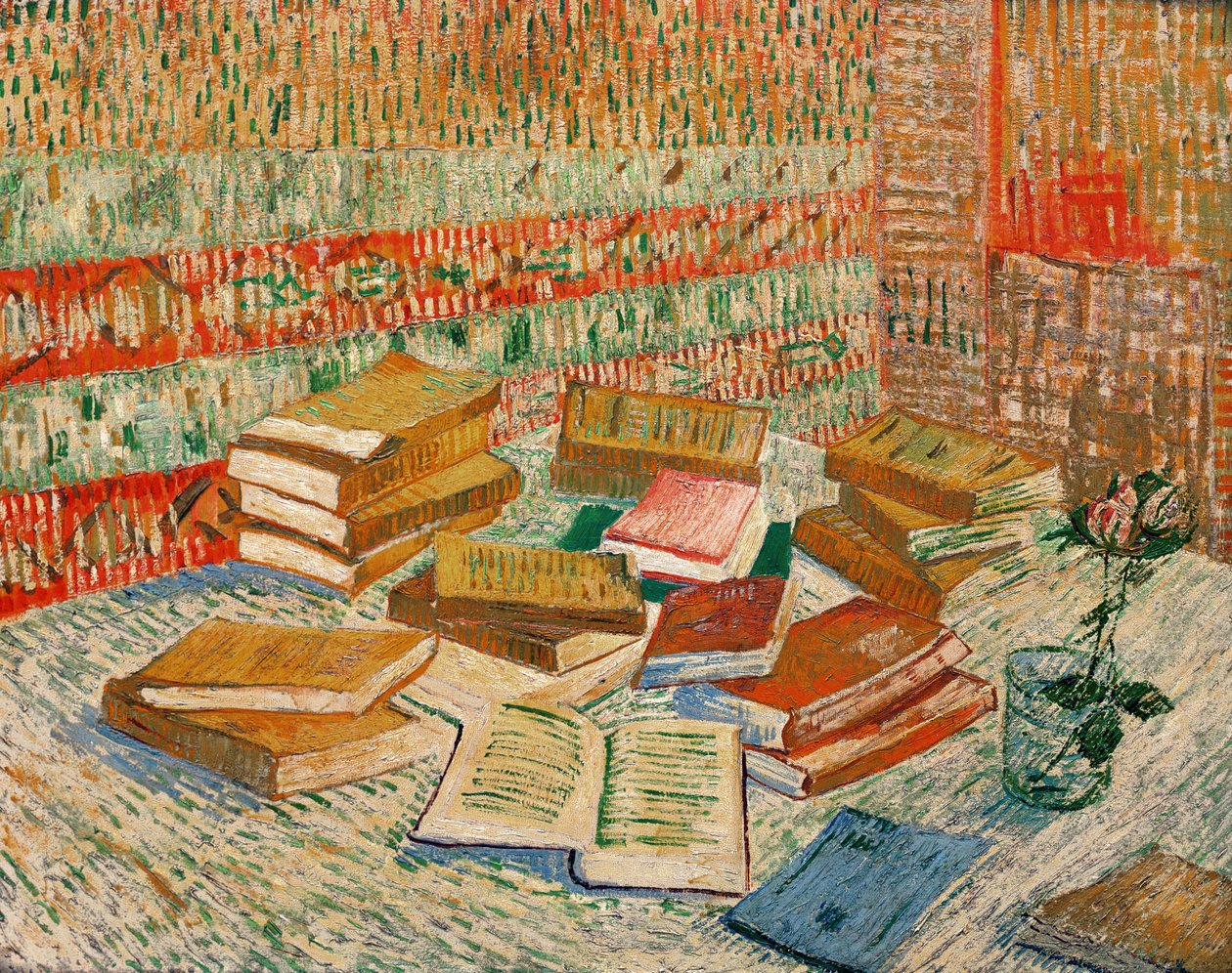 De gule bøkene, 1887 av Vincent van Gogh