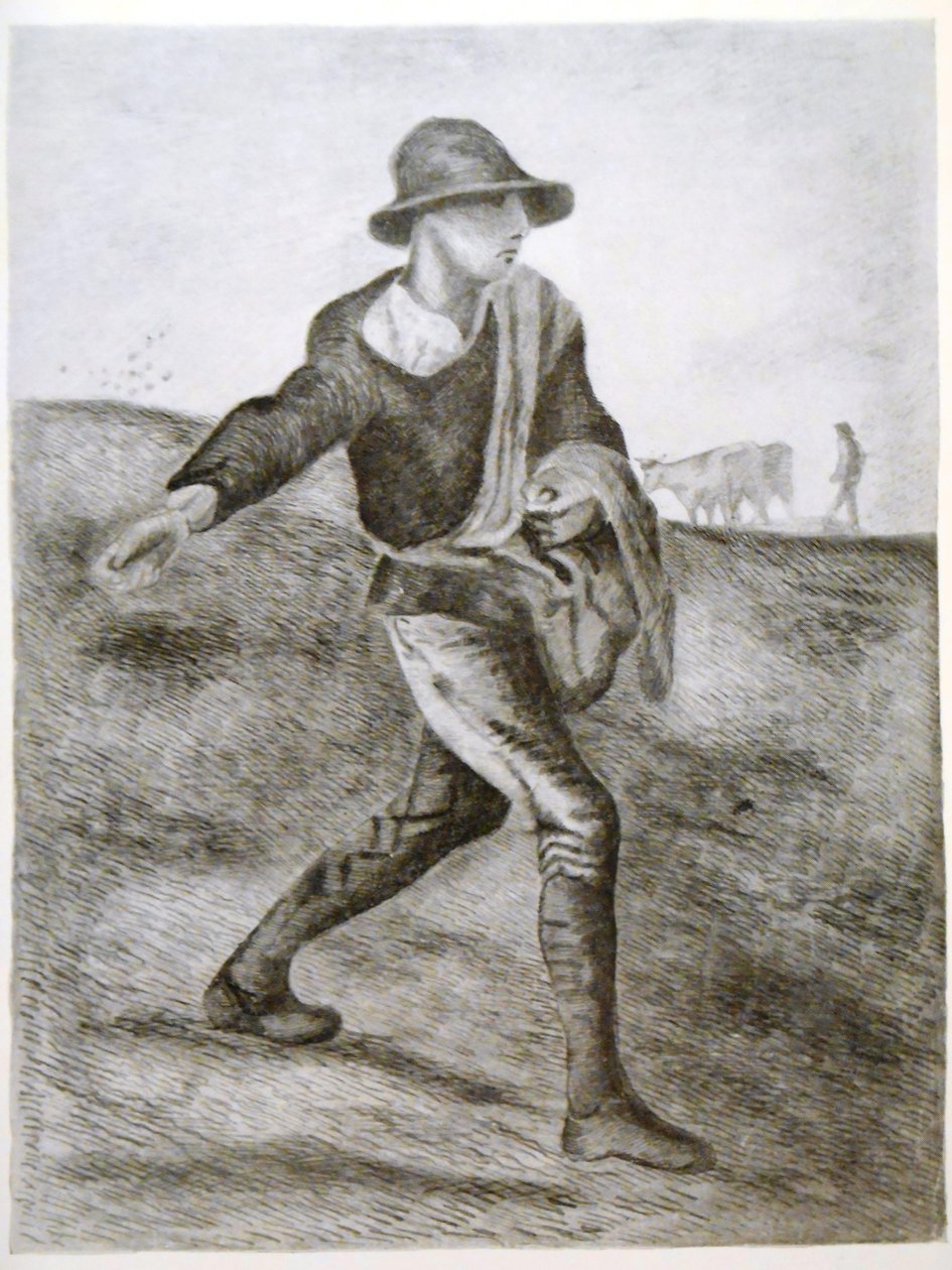 Såmannen (etter hirse) av Vincent van Gogh