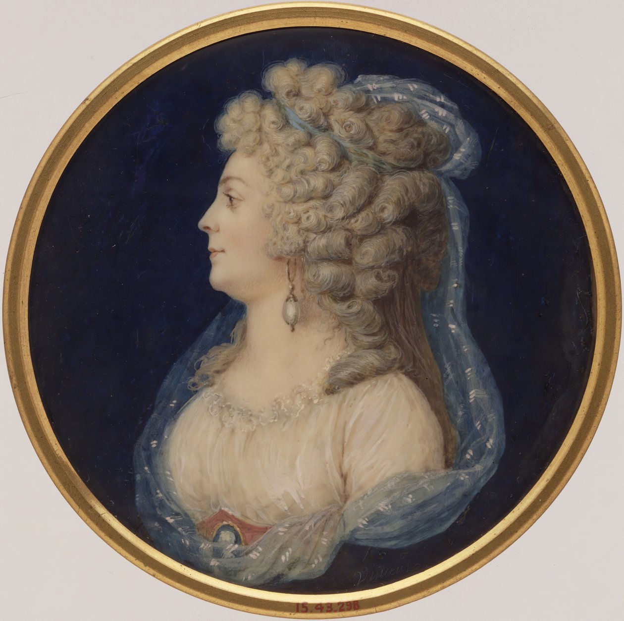 Madame Ingouf, ca. 1790. av Vincent