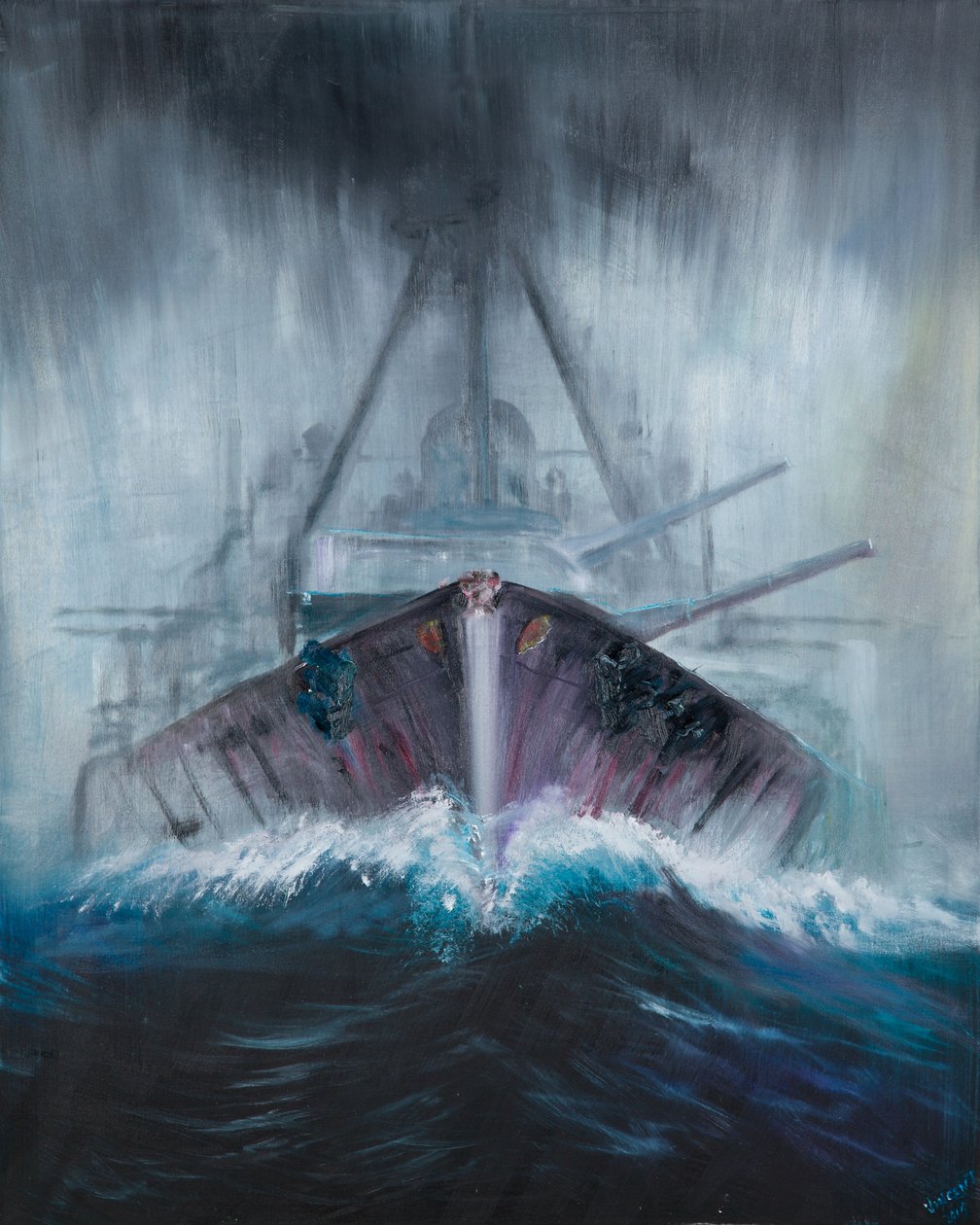 Battlecruiser Derfflinger 1918, 2016, av Vincent Alexander Booth