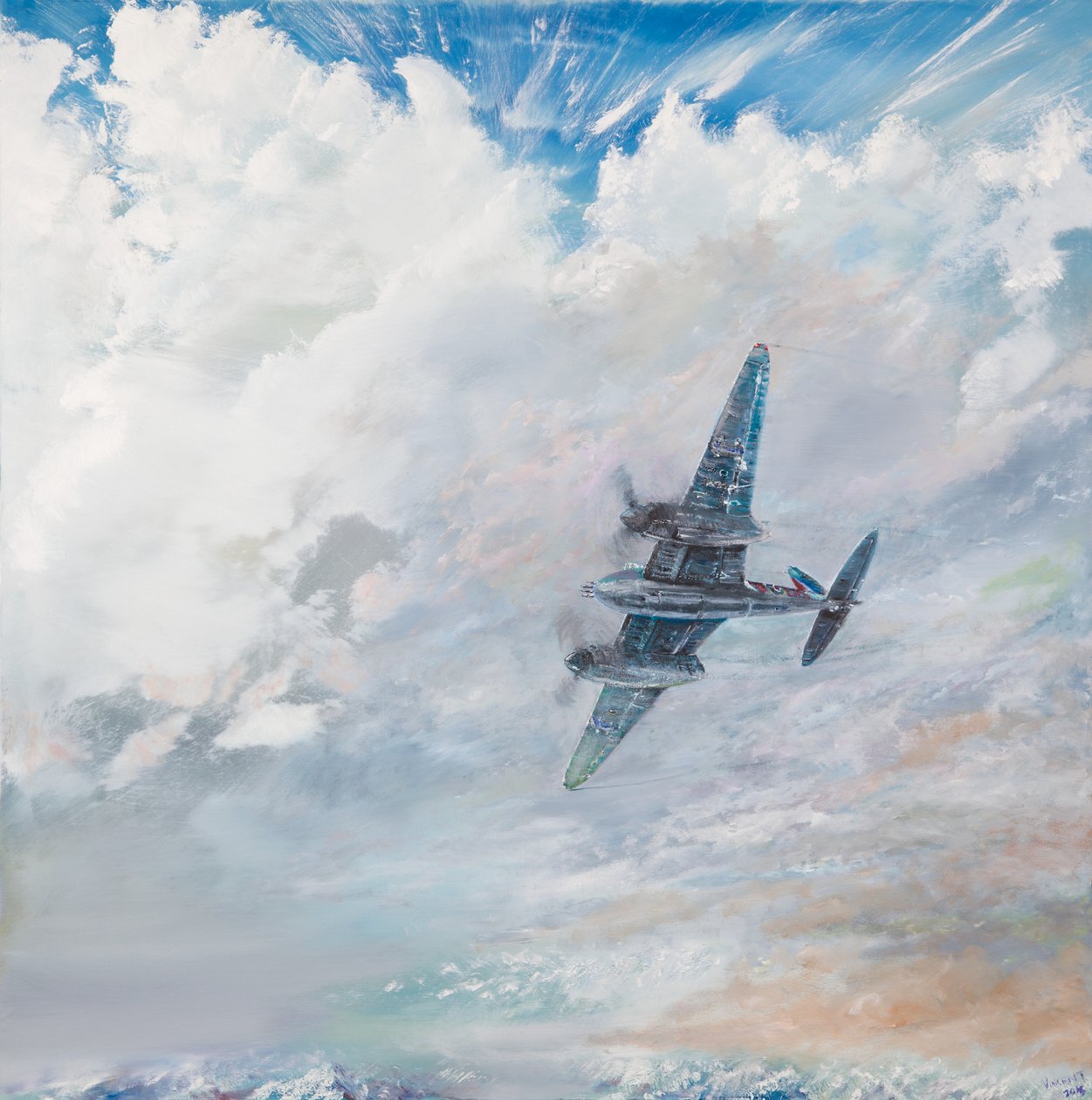 D.H. Mosquito, 2016, av Vincent Alexander Booth