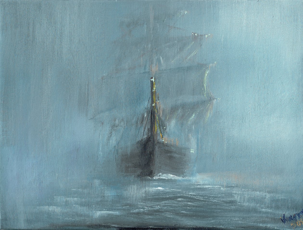 Mary Celeste, 2016, av Vincent Alexander Booth