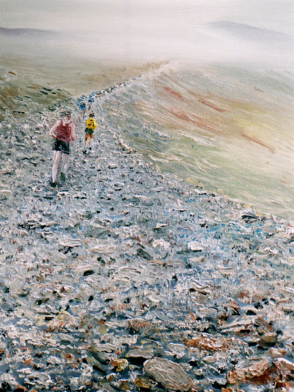 Run up Snowdon, 2014 av Vincent Alexander Booth