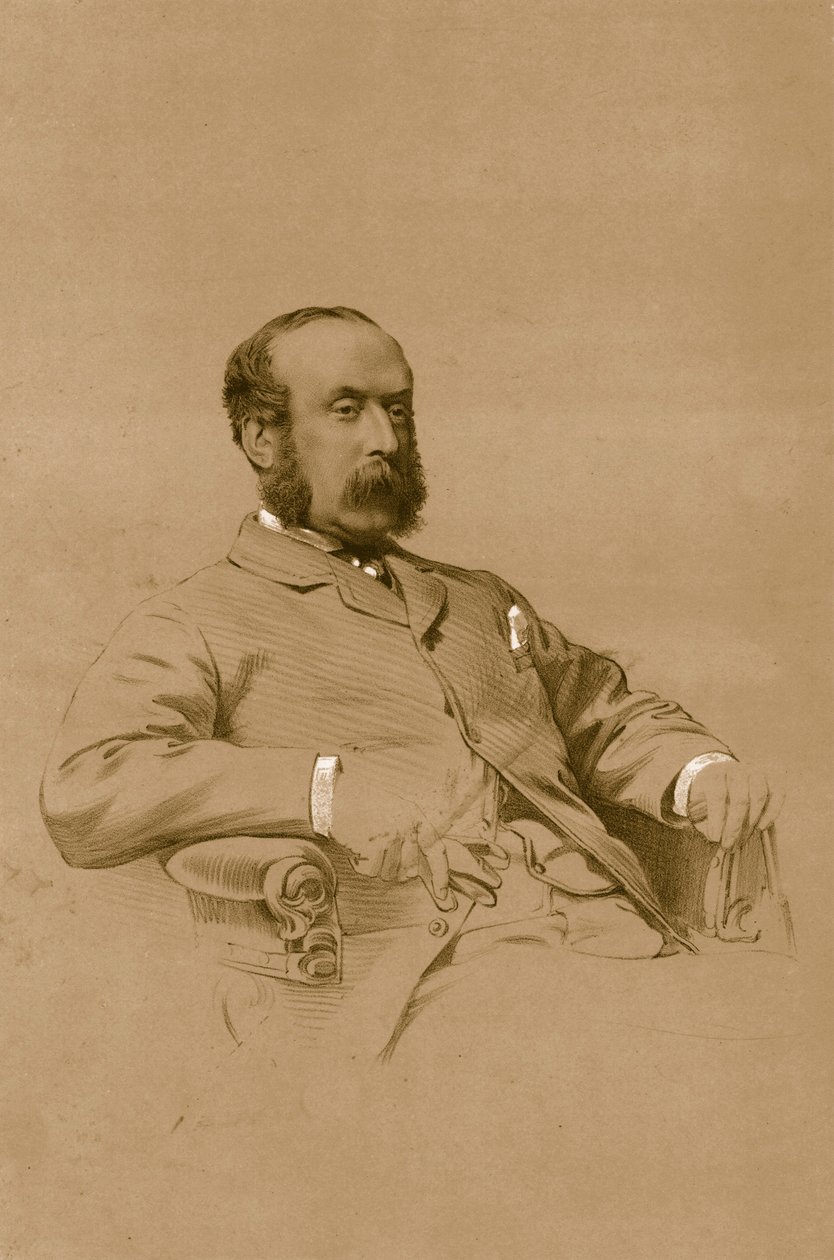 Oberst Gunter, 1879. av Vincent Brooks Day and Son