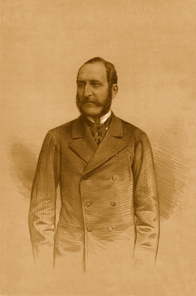 Oberst Kingscote C.B.M.P., 1879. av Vincent Brooks Day and Son