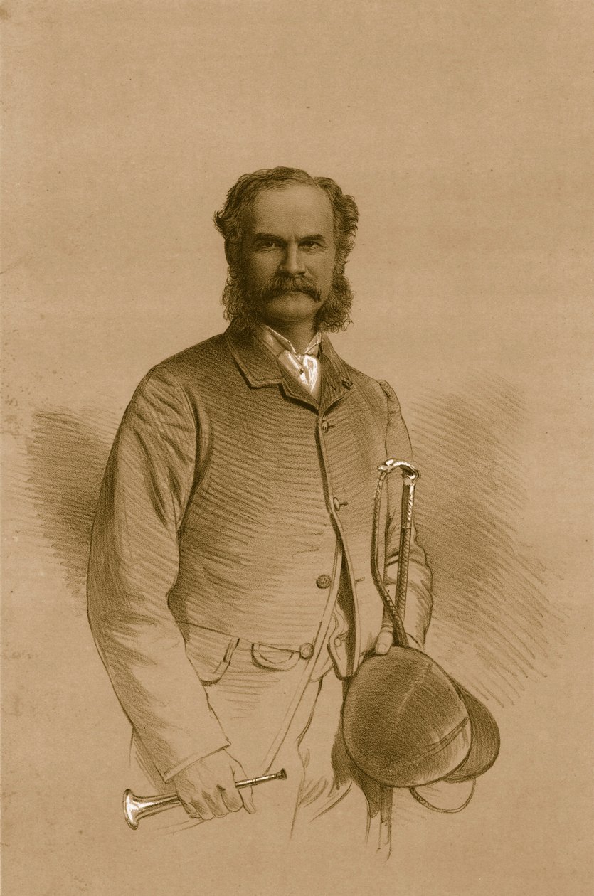 Oberstløytnant A.M. Calvert, 1879. av Vincent Brooks Day and Son