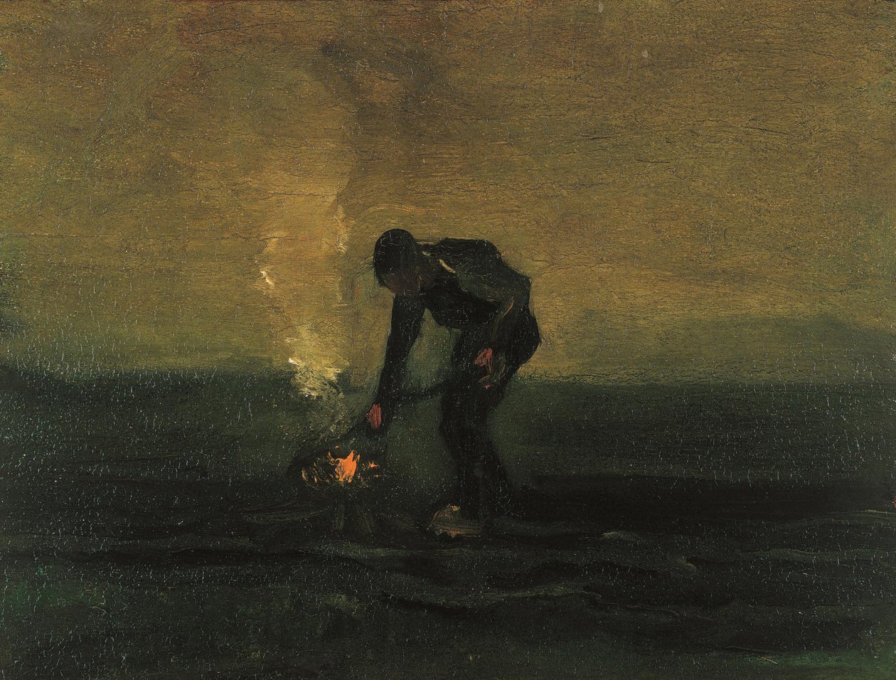 Bondebrennende ugress, 1883. av Vincent van Gogh
