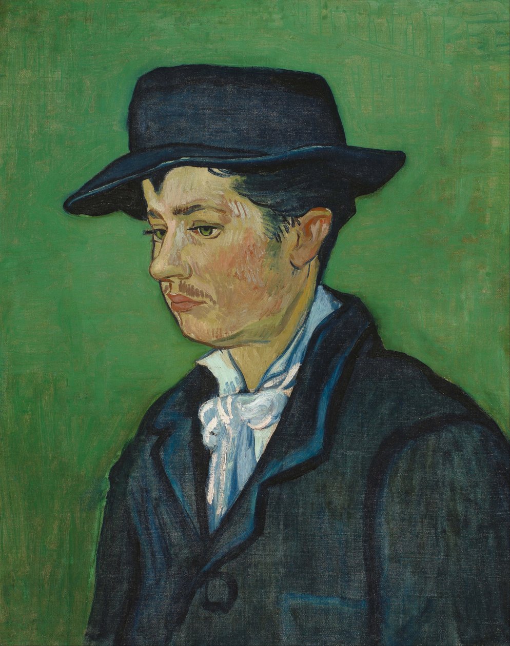 Portrett av Armand Roulin, 1888. av Vincent van Gogh