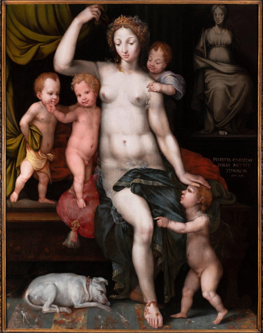 Allegory of Perfect Love, ca. 1540. av Vincent Sellaer