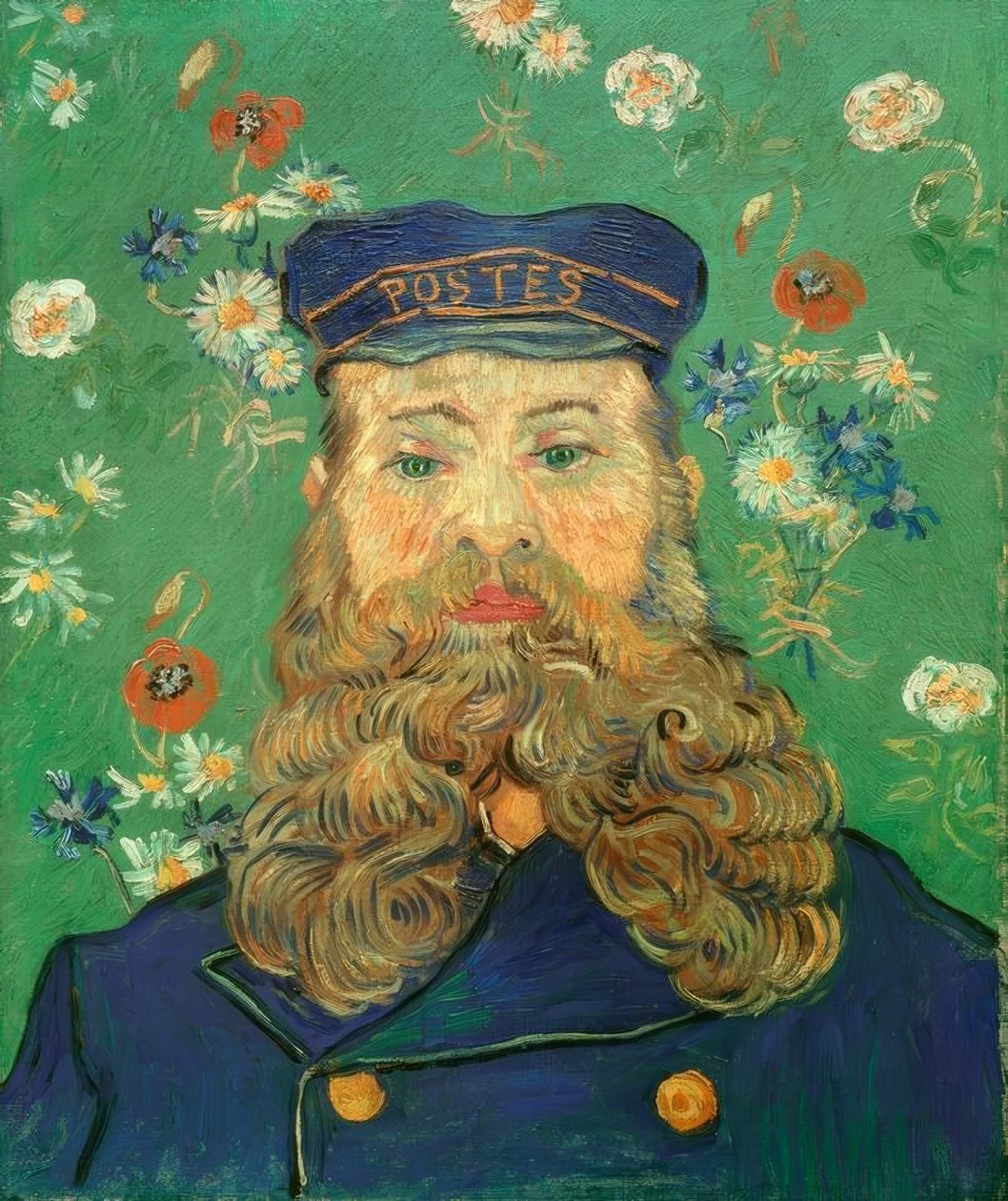 Portrett av Joseph Roulin av Vincent van Gogh