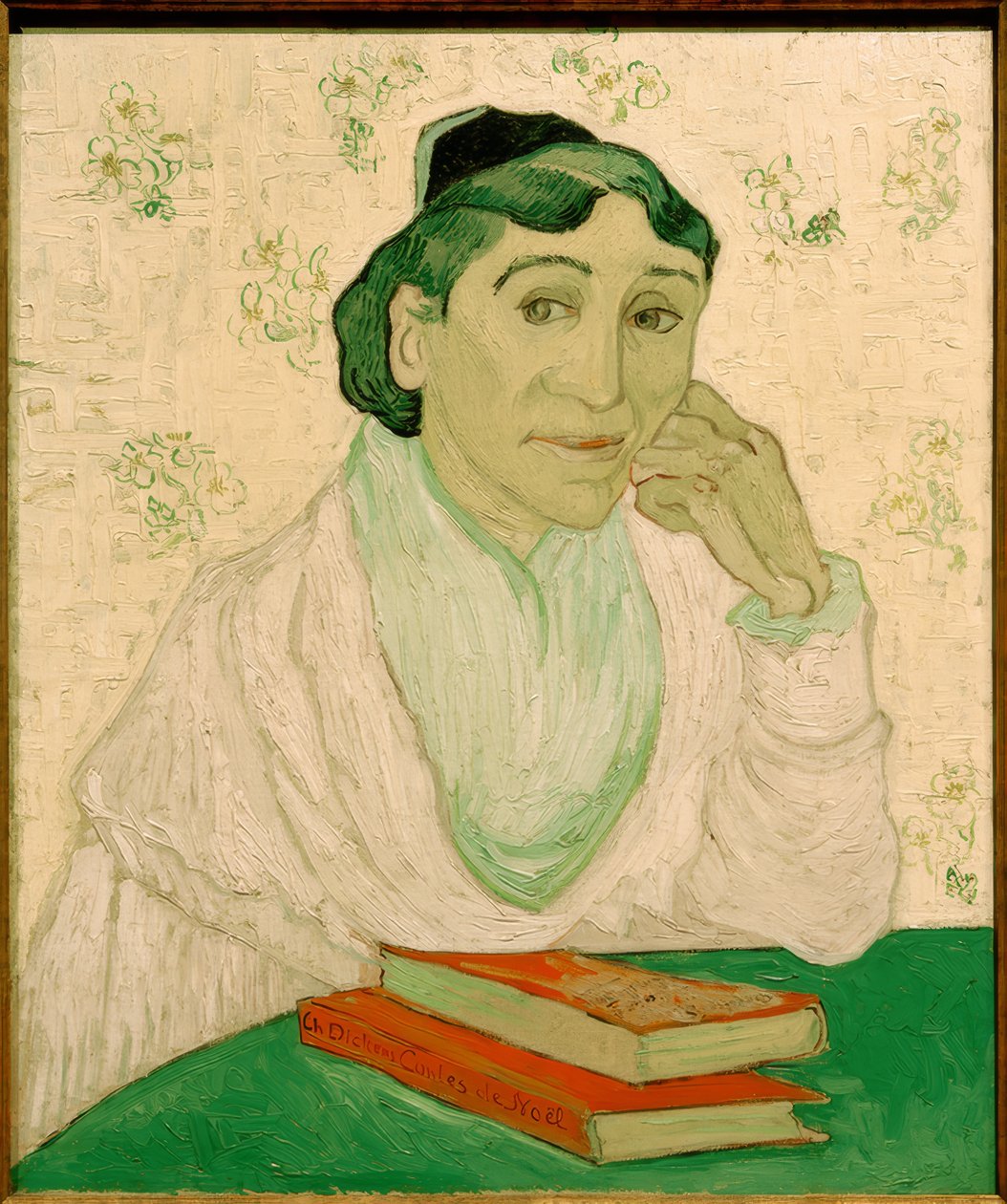 Die Arlésienne av Vincent van Gogh
