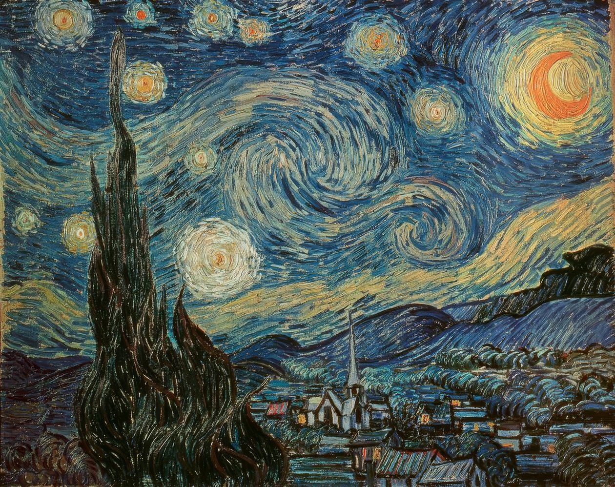 Den stjerneklare natten av Vincent van Gogh