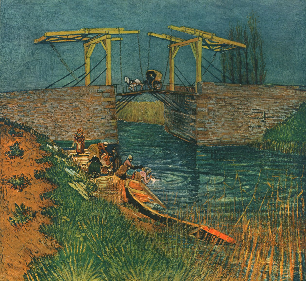 Vindebro i Arles, april 1888, 1947. av Vincent van Gogh