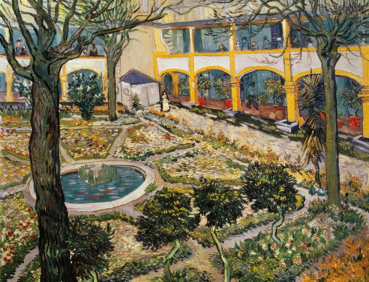 Hagen til sykehuset i Arles av Vincent van Gogh