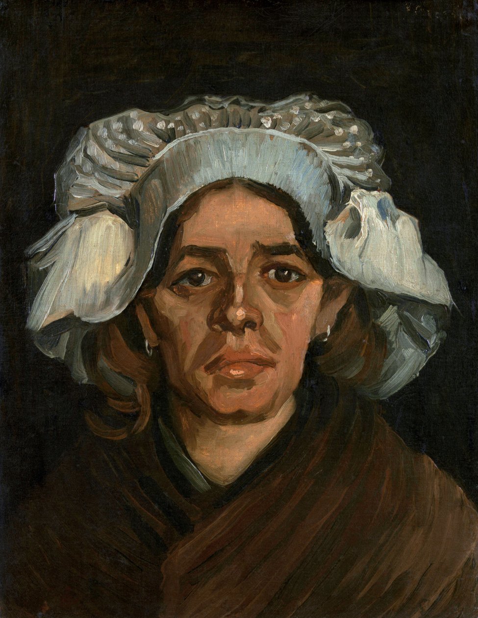 Hodet for en kvinne, 1885 av Vincent van Gogh