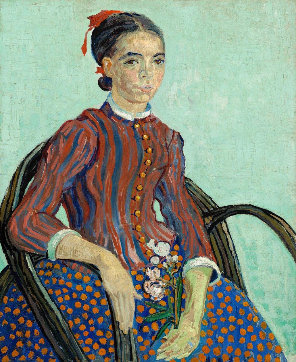 La Mousme, 1888. av Vincent van Gogh