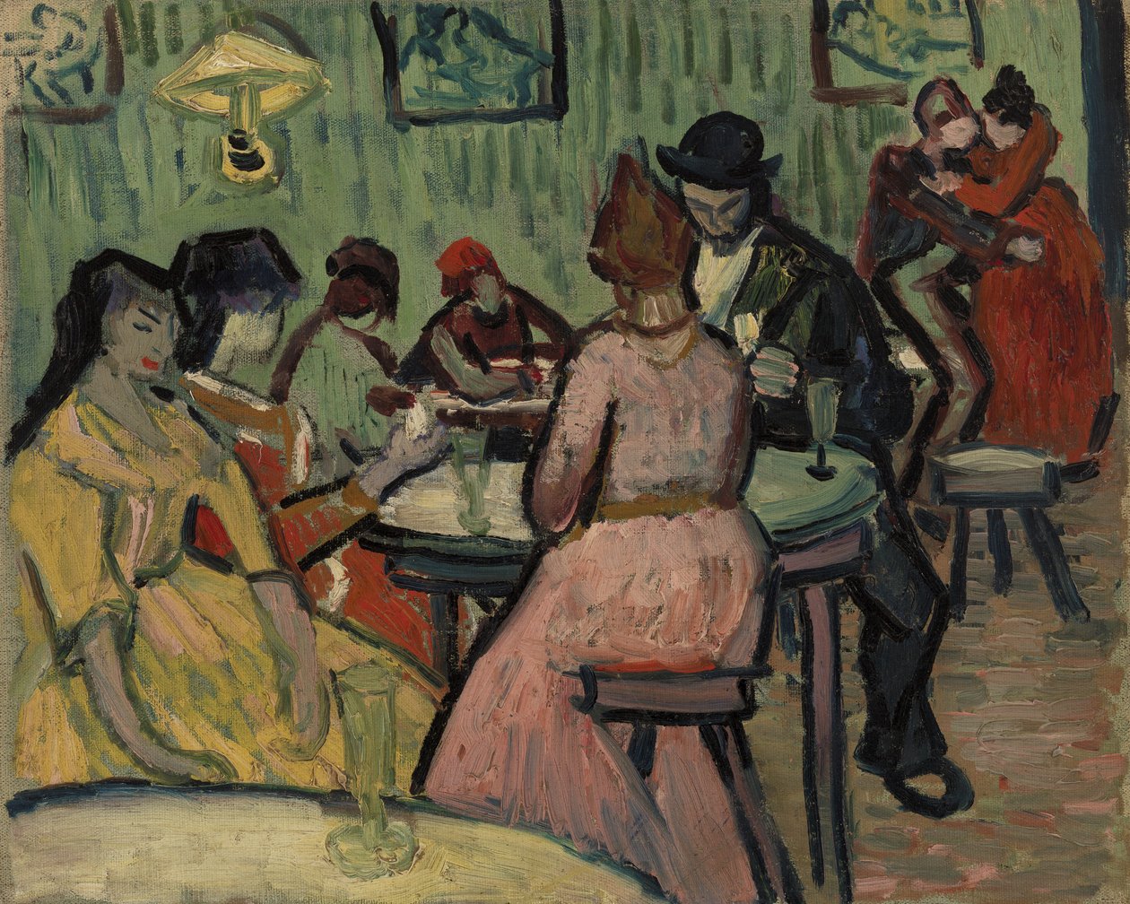 Lupanar: Bordell Scene (olje på lerret) av Vincent van Gogh