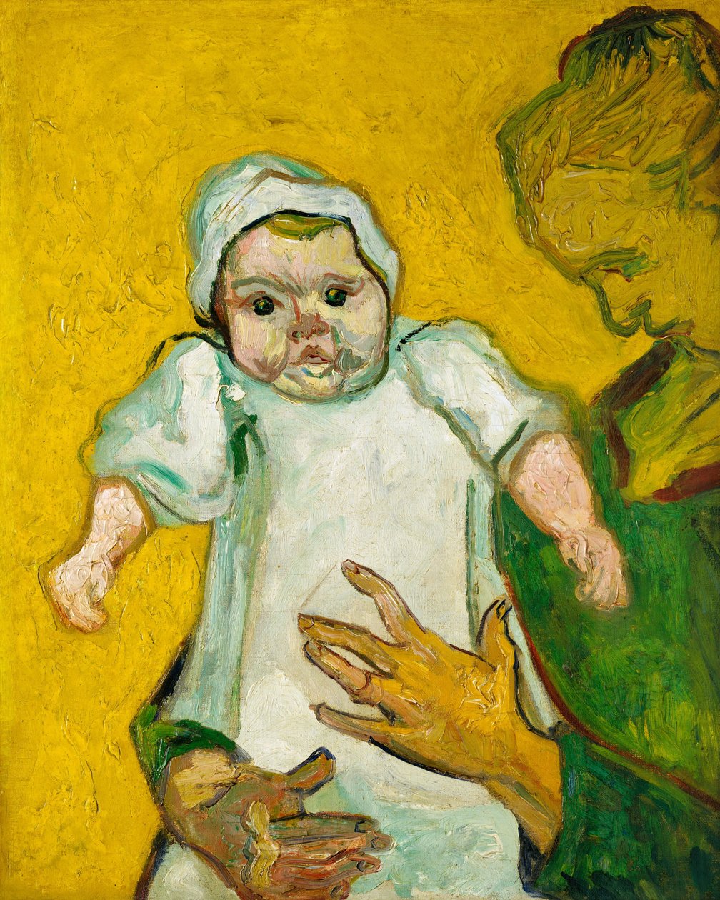 Madame Roulin og hennes baby, 1888. av Vincent van Gogh