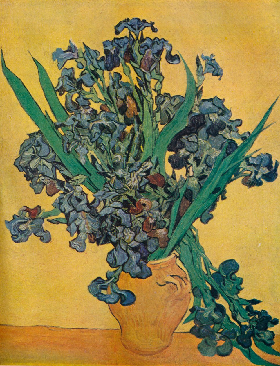 Stilleben: Iriser, 1890 av Vincent van Gogh