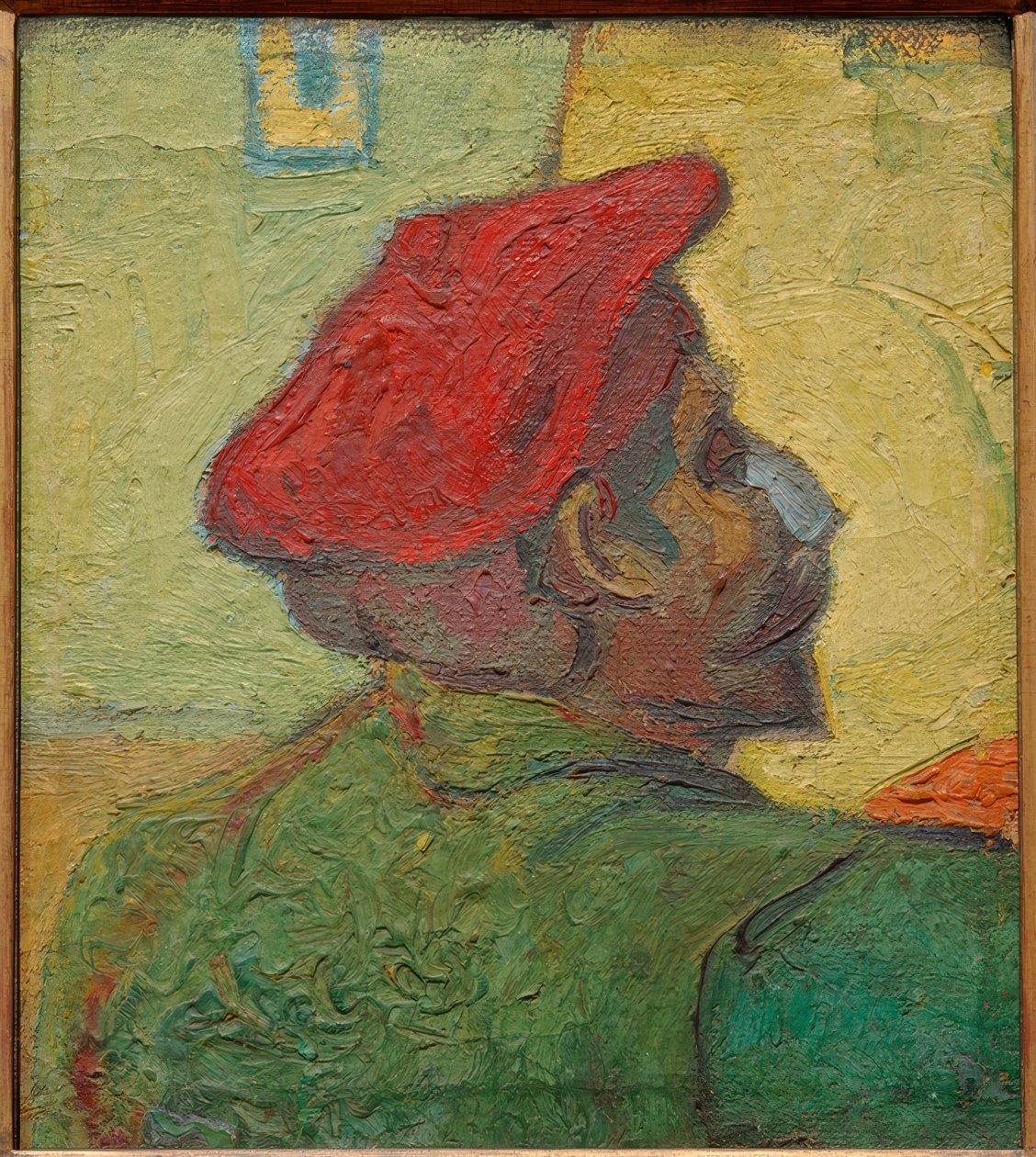 Paul Gauguin (mann med rød hette) av Vincent van Gogh