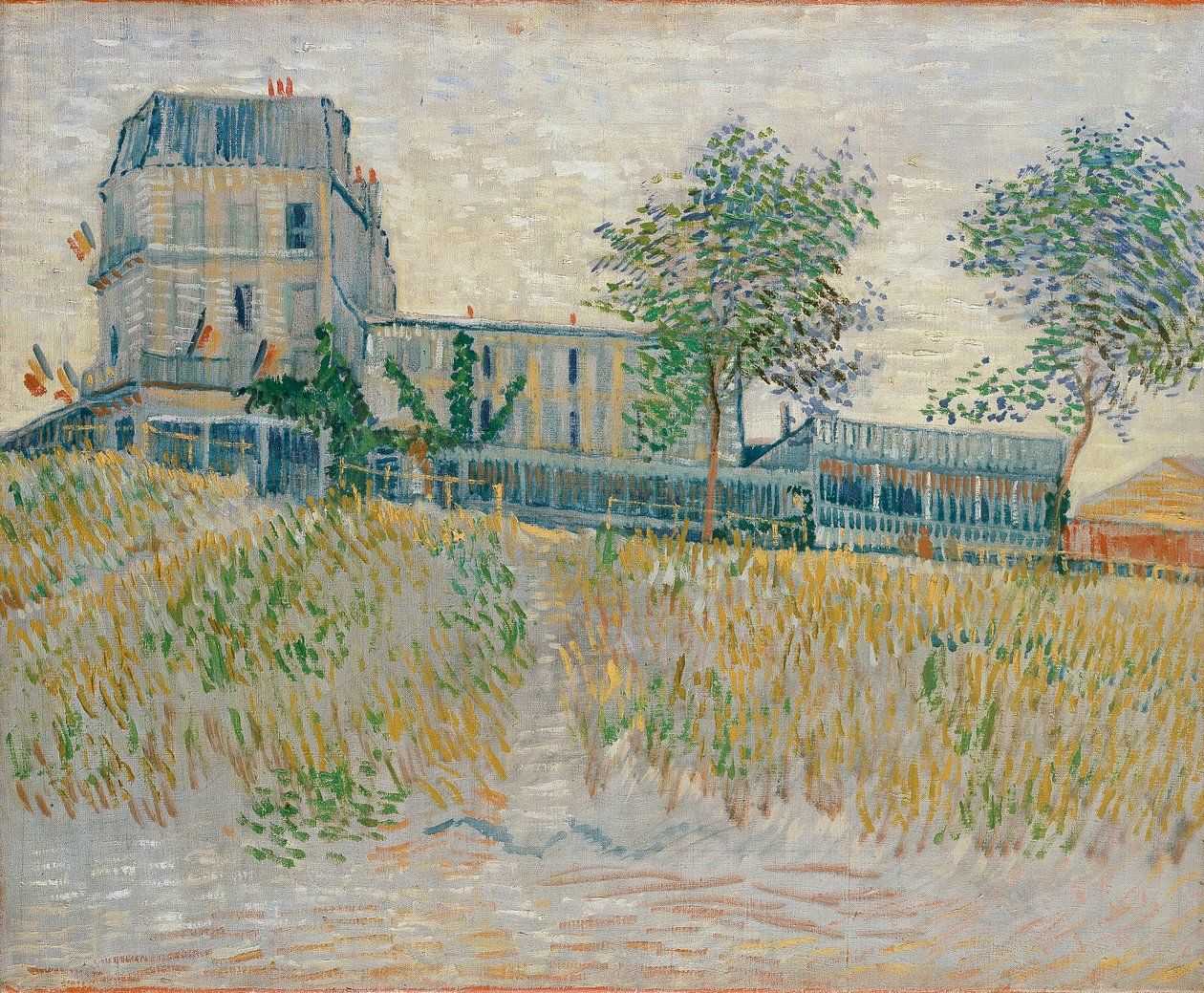 Restaurant of the Sirene, Asnieres, 1887 av Vincent van Gogh
