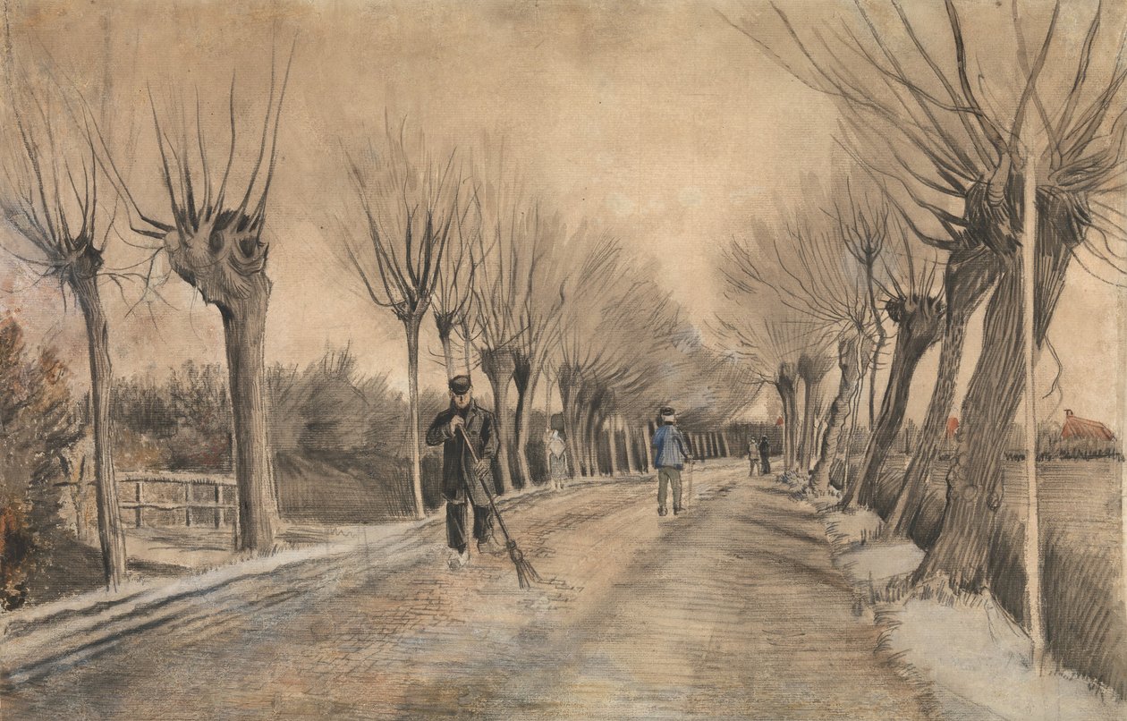 Veien i Etten, 1881. av Vincent van Gogh