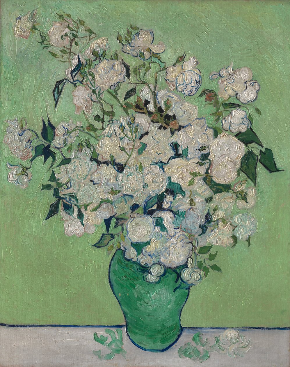 Roser, 1890. av Vincent van Gogh