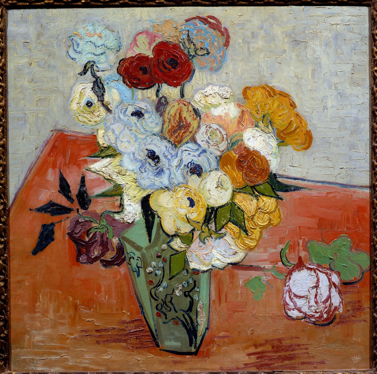 Roser og anemoner av Vincent van Gogh