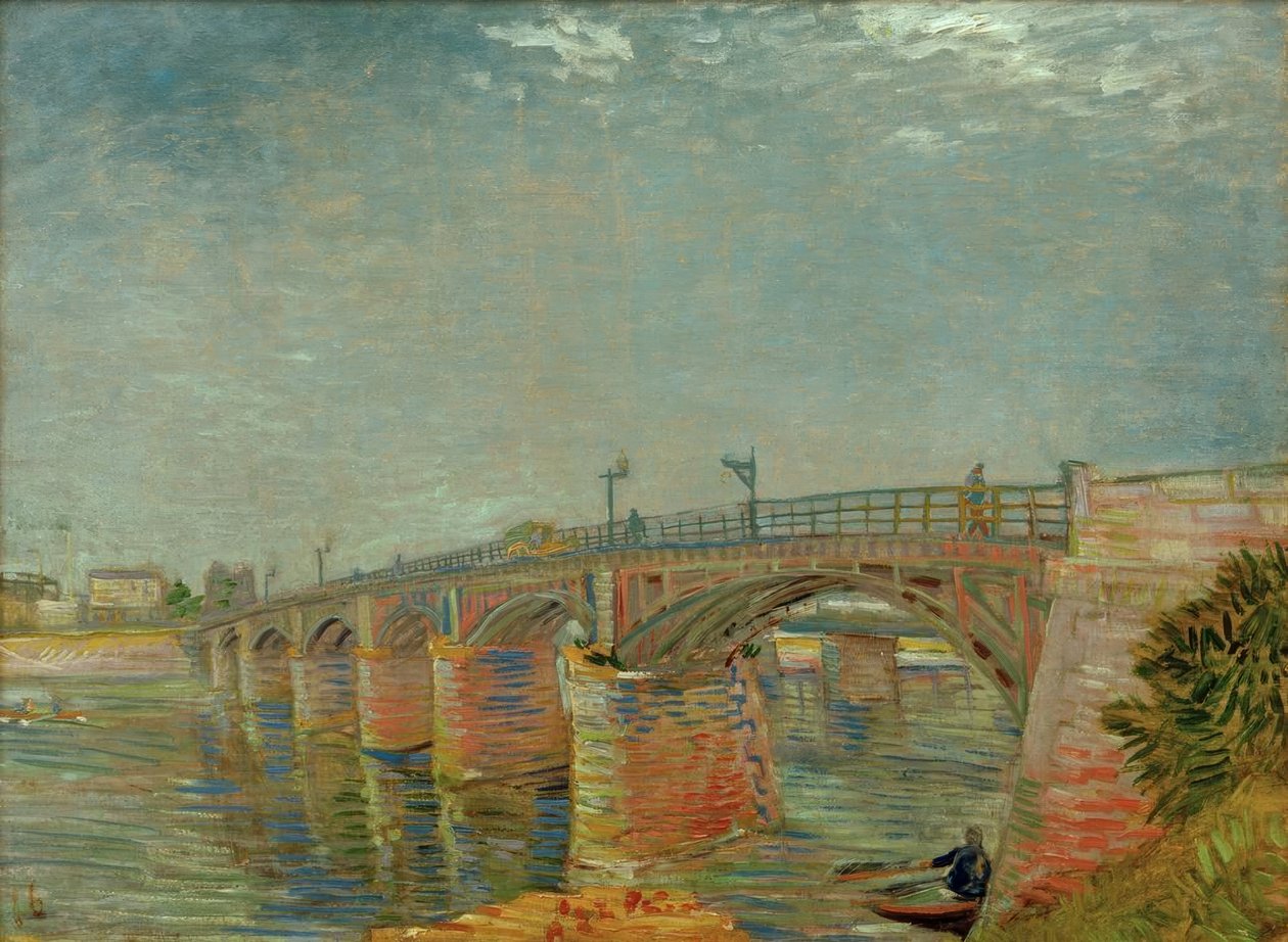 Seinebroen ved Asnières av Vincent van Gogh