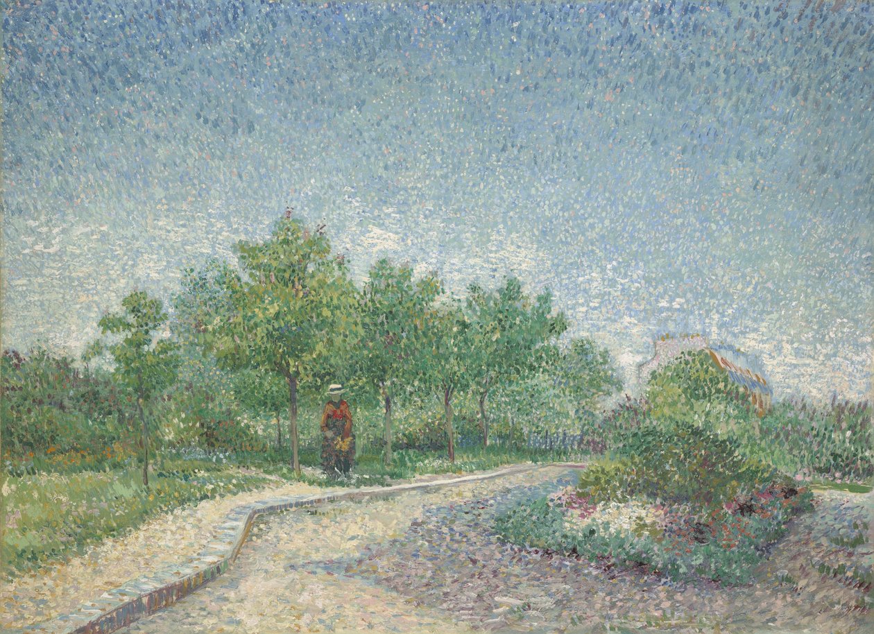 Square Saint-Pierre, Paris av Vincent van Gogh