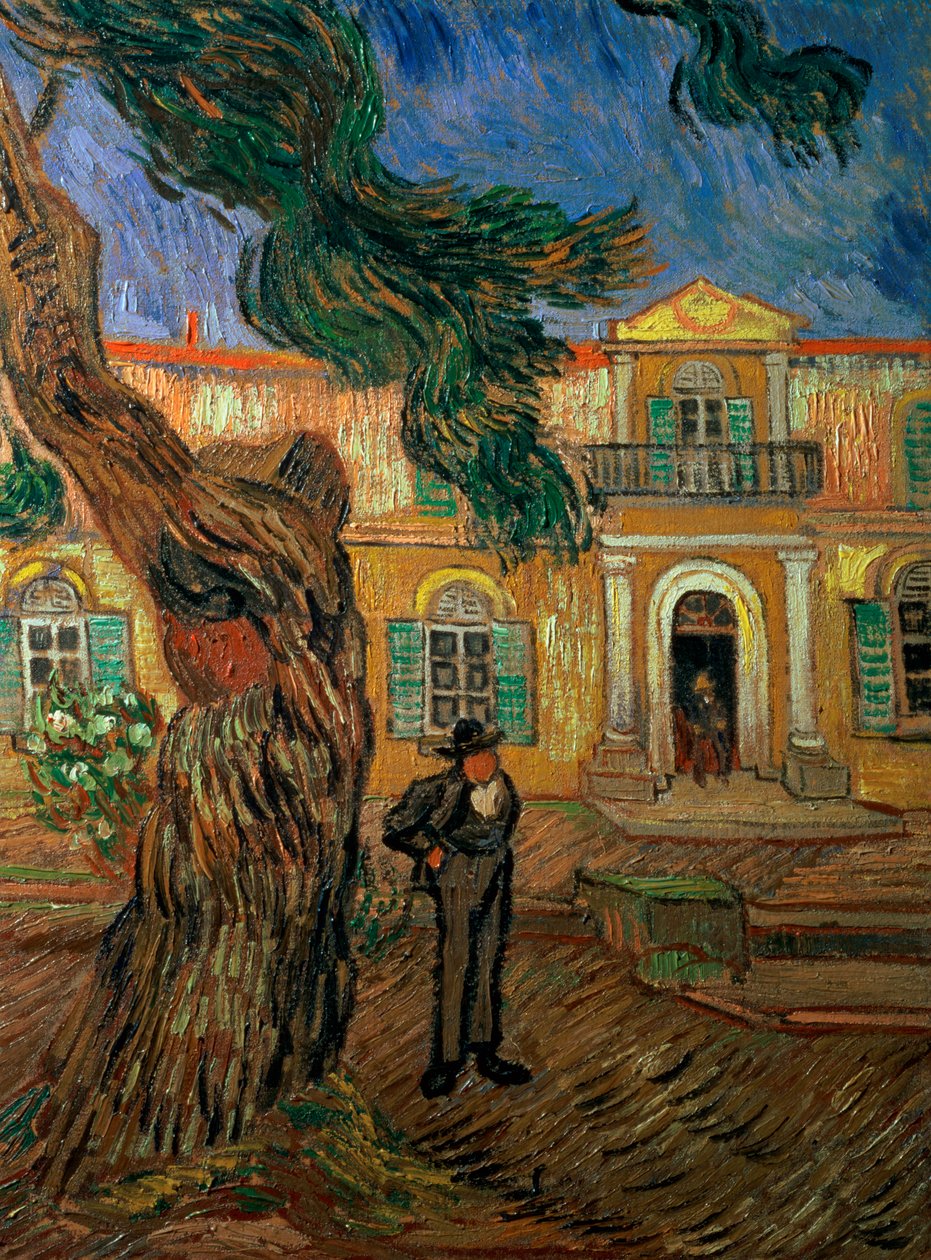 St. Paul's Hospital, St. Remy, 1889 av Vincent van Gogh