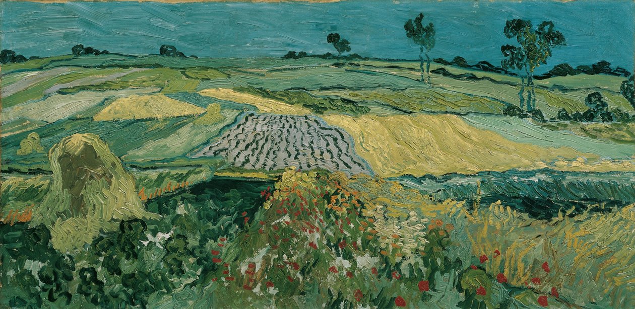 Sletten i Auvers, 1890 av Vincent van Gogh