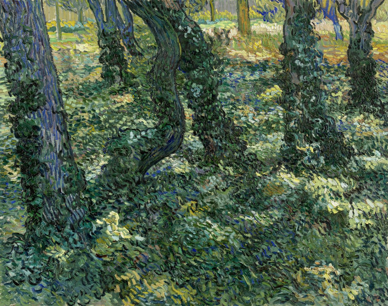 Undervekst, 1889 av Vincent van Gogh