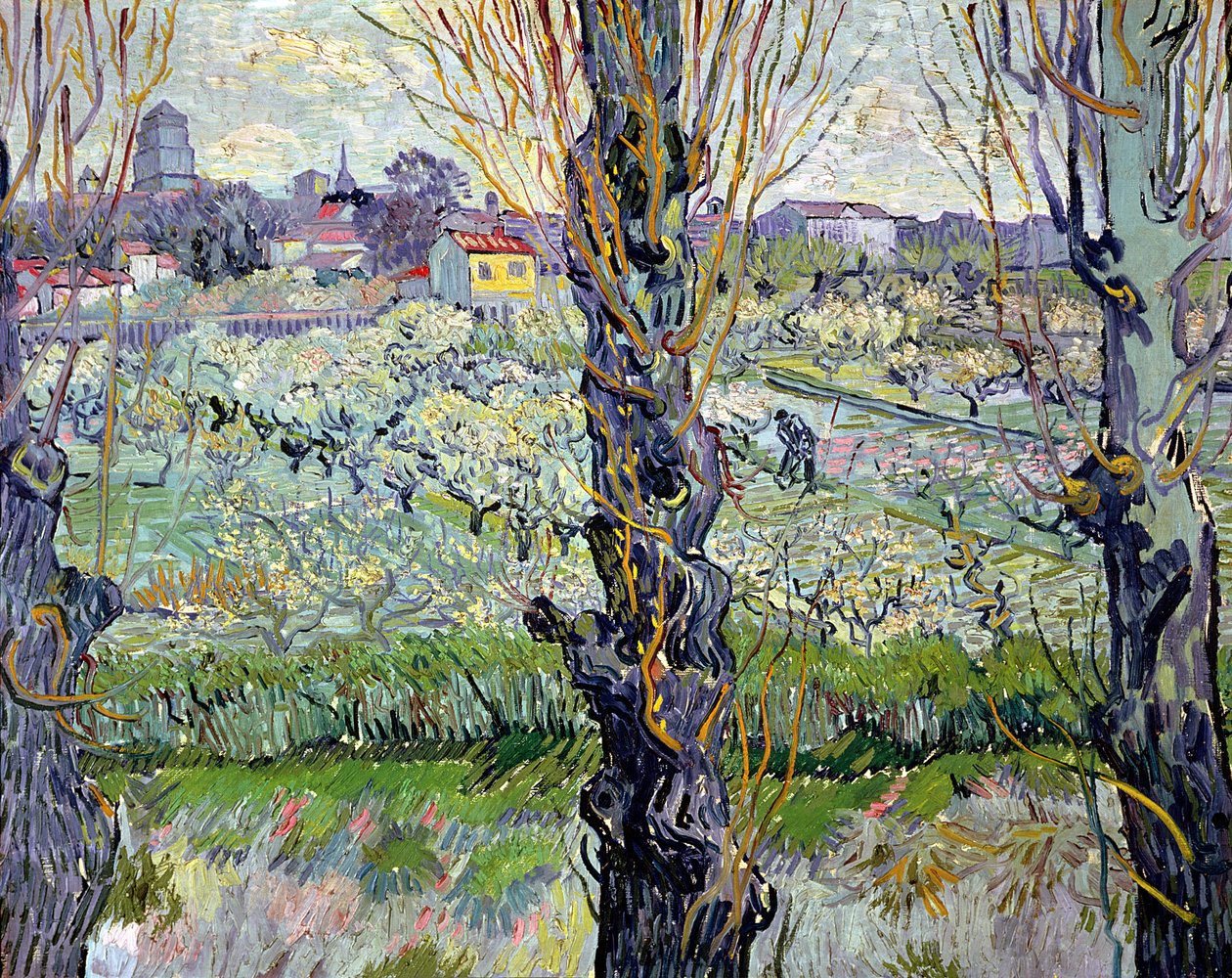 Utsikt over Arles av Vincent van Gogh