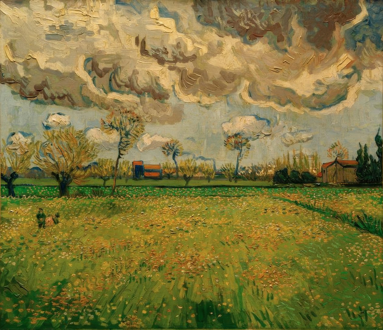 Enger (arles) av Vincent van Gogh