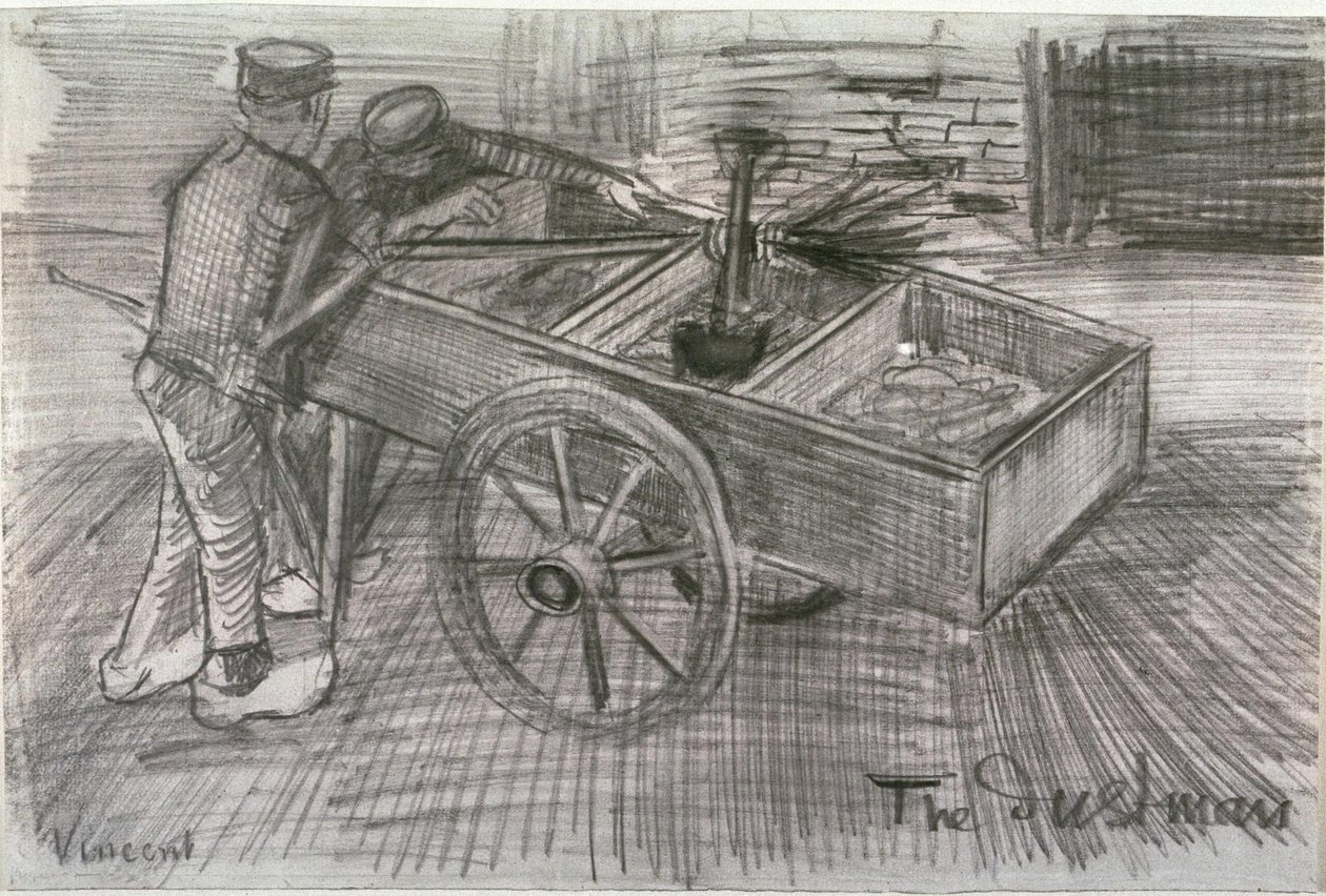 The Dustman (1883) av Vincent van Gogh