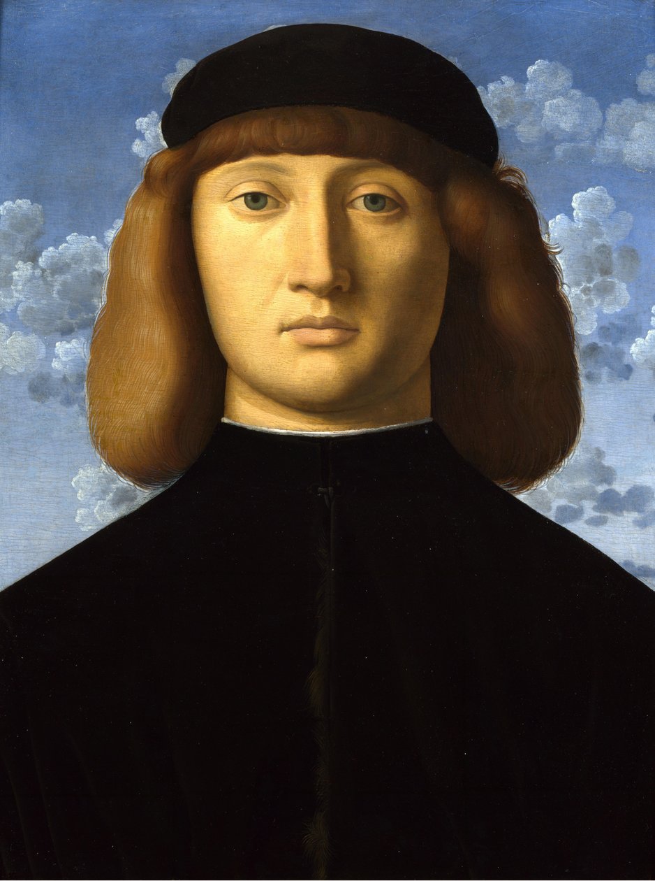 Portrett av en ung mann av Vincenzo di Biagio Catena