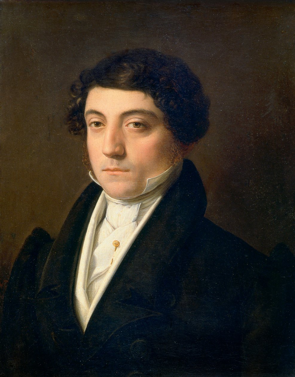 Portrait of Gioacchino Rossini 1830 (1792-1868) av Vincenzo Camuccini