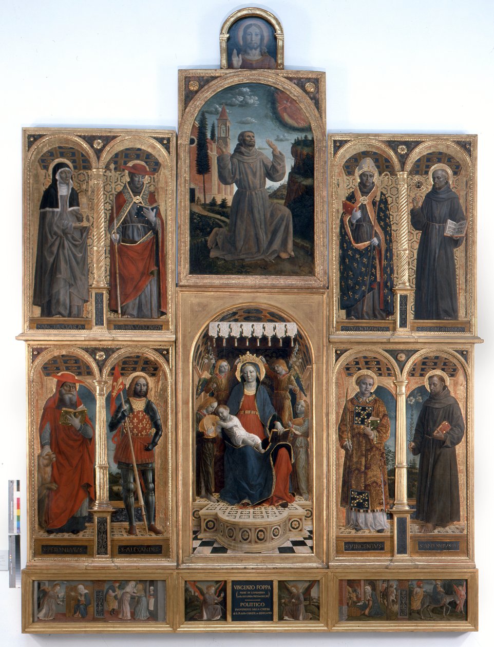 Grazie-polyptyken av Vincenzo Foppa
