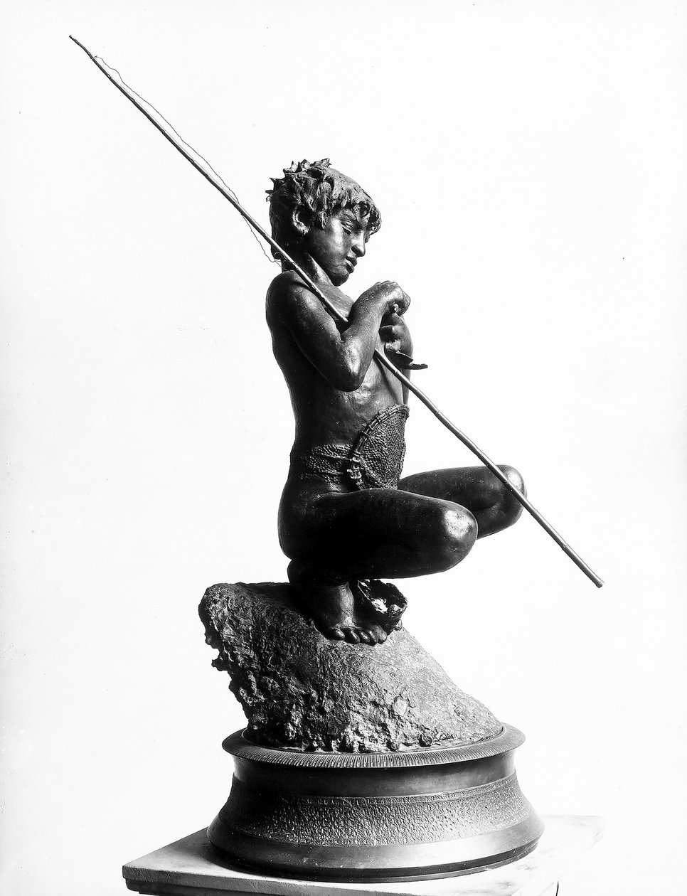 Den lille fiskeren (bronse) av Vincenzo Gemito